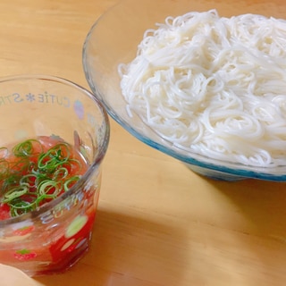 氷トマトそうめん✰